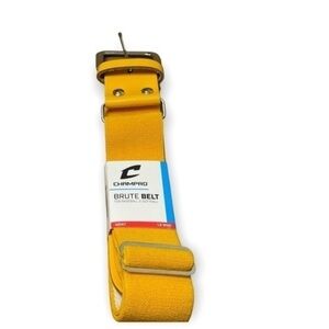 CHAMPRO Adult 1.5 wide sport athletic baseball softball yellow Brute Belt